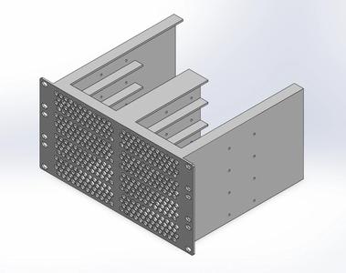 10-inch Rack Mount Hard Drive Cage