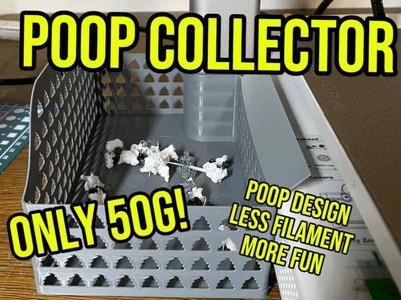 Ultimate Poop Collector: Just 50g, Poop in Style!