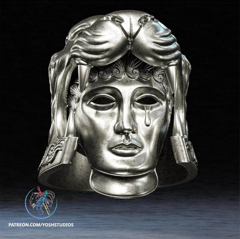 Tigris of Gaul Mask 3D Printer STL File