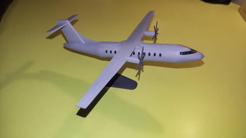 Twin Turboprop Passenger Aircraft