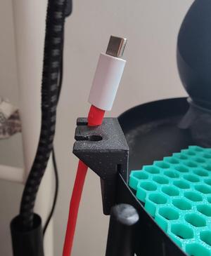 Cable Organizer/Multi Cable Clip for IKEA Olivblad