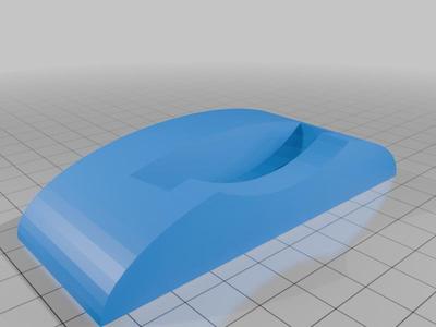 Stand for small plaque or plate - Groove approx 13mm deep