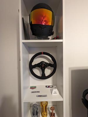 Steering Wheel wall mount (SimExperience Accuforce V2 QR)