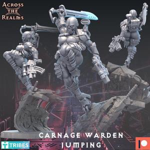Carnage Warden jumping
