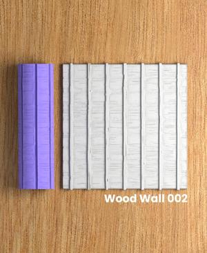 Collection Soda | Wood Wall 002 | Polymer Clay Seamless Texture Roller