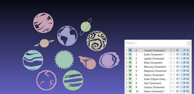 Space Ornaments