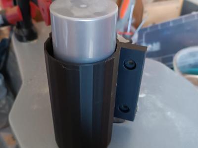 Aerosol can holder for cans up to 60mm