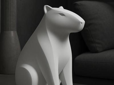 Capybara Sculture - Home Decor