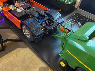 Tow bar Tamiya Scania for Bruder 