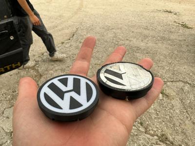 Volkswagen Hubcaps 55mm/51mm