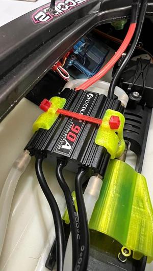 flycolor 90A esc brakets for Recoil 2