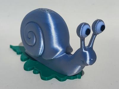 Colorful Snail Buddy - Quick and Fun Print!