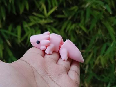 Flexi Cute Axolotls - Print in Place No Support