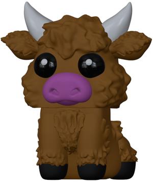 Highland Cow Clicky Fidget AND Bobblehead Models