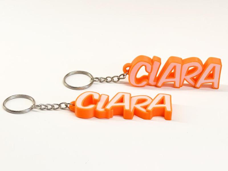 Lovely keychain with the name Clara
