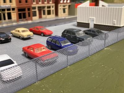 Chain Link Fence - HO Scale