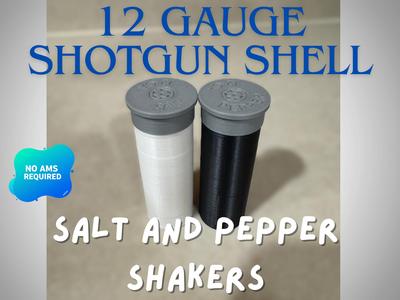 Shotgun Shell Salt and Pepper Shakers