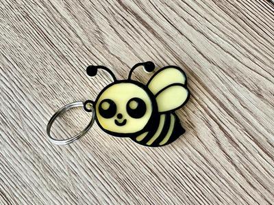 Bee Keychain Beekeeper Insect