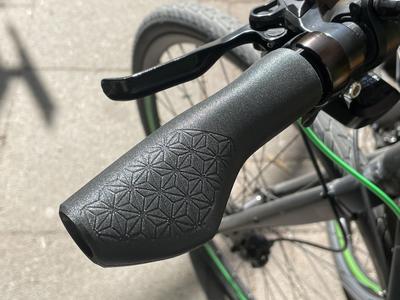 Bike Grip with Japanese pattern Asanoha