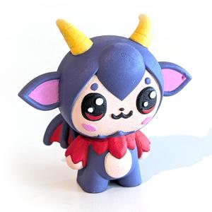Cute Cryptid Little Jersey Devil 3D Printable Figure