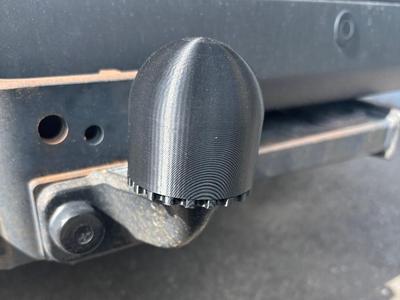 Trailer hitch cover