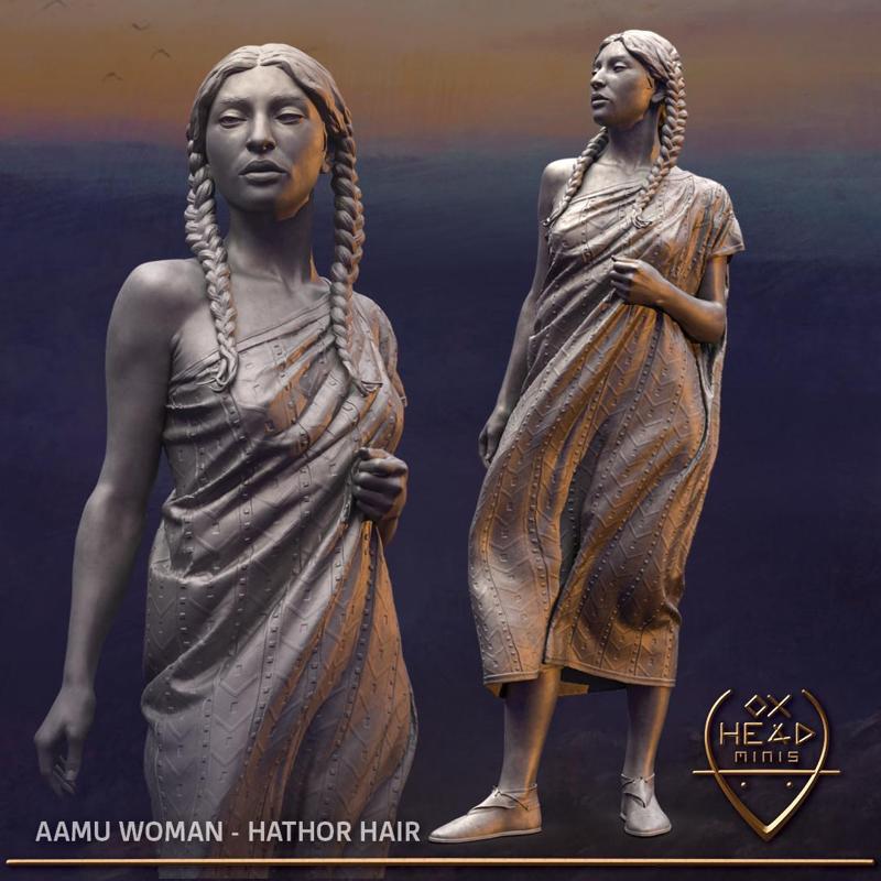Aamu Woman - Hathor Hair