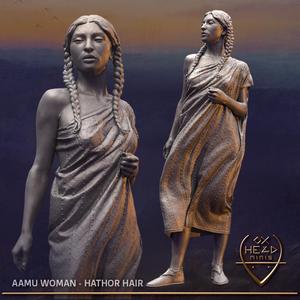 Aamu Woman - Hathor Hair