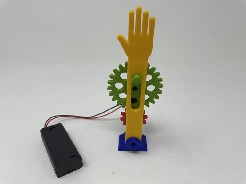 A Simple 3D Printed Whitworth Quick Return Mechanism.