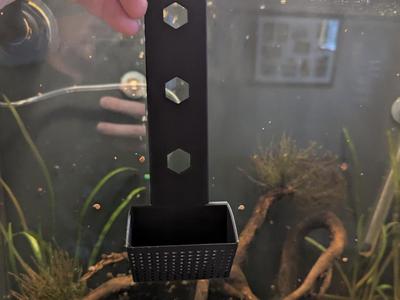 Aquarium snail scrapper