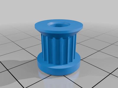 Gear belt drive for 28BYJ-48 step motor