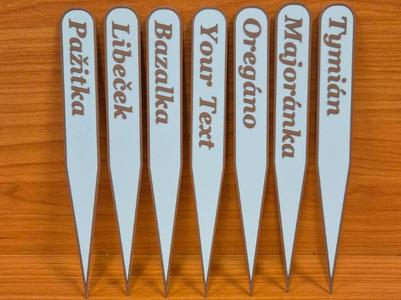 Simple Herb Labels, Plant & Garden Markers