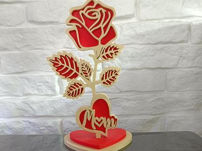 Mother's Day standing rose