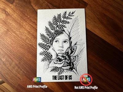 The Last of Us Ellie Young Tattoo Art as Hueforge