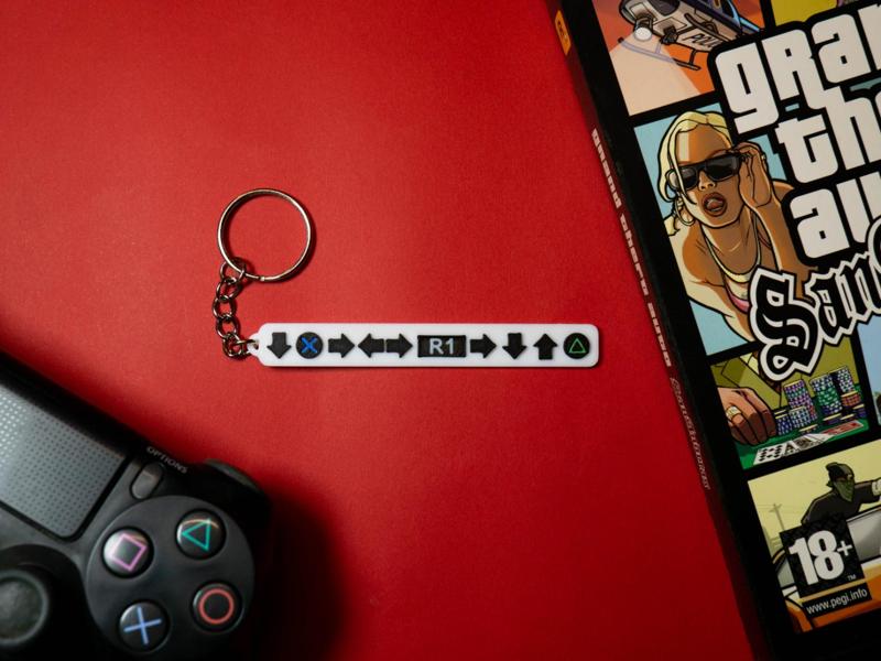 Infinite Health Cheat Keychain – GTA San Andreas