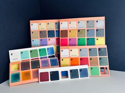 Bambu Filament Swatches Organizer by filament type
