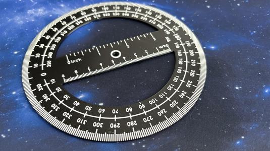New 360 Degrees Protractor centimetre (cm) And Inch