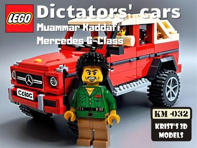 LEGO Muammar Kaddáfí - Mercedes G-Class