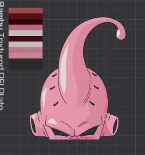 Kid Boo Dragon Ball Z Sticker