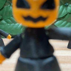 3D Printable Pumpkin Grim Reaper