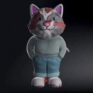 Chill Cat, Chill Guy Cat | Un Gato Chill De Cojones / AKA CHILL GUY Variant - CHILL DE COJONES