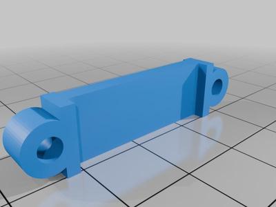 Strain-relief brace for Ender 3 v3 SE/KE