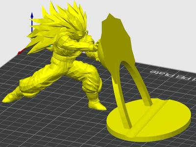 GOKU SSJ3 Phone Stand