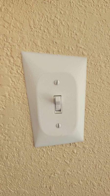 Mid Century Modern Light switch cover