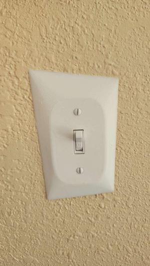 Mid Century Modern Light switch cover