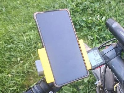 Bike phone holder