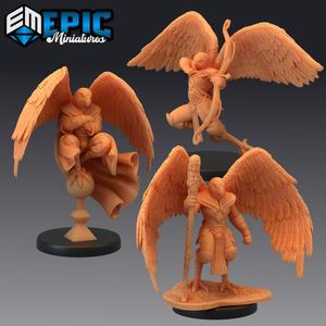 Bird Folk Falcon Set / Flying Birdfolk Race / Classic Avian Humanoid