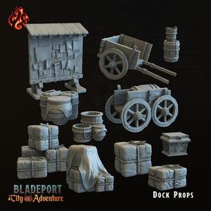 Bladeport Dock Props