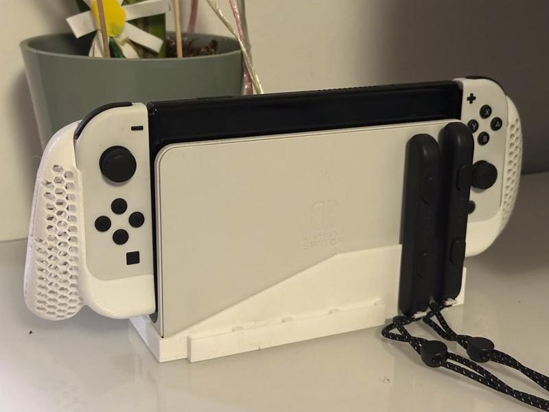 Nintendo Switch OLED Dock with Accessory Holder