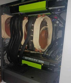 Tesla M40 roof mount for Fractal North case