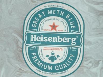 Heisenberg Meth - Beer Sign